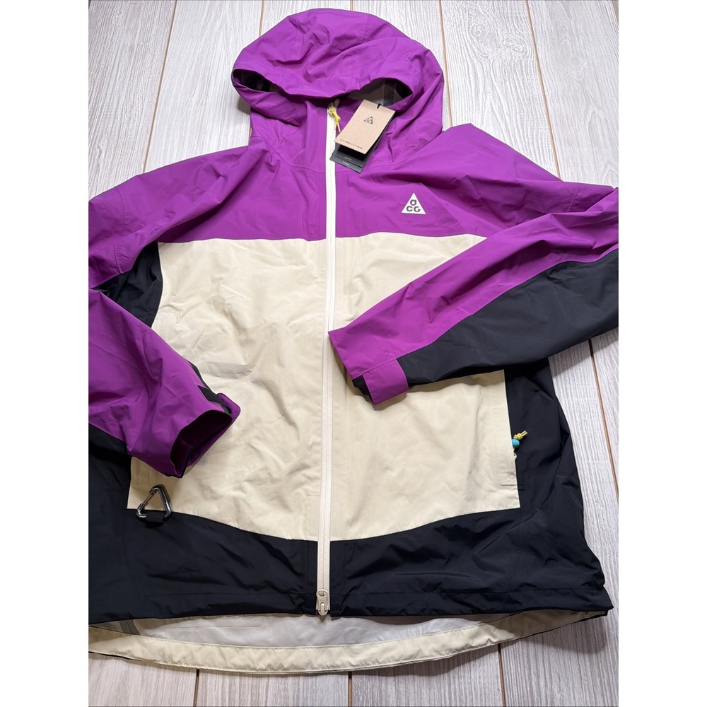 New Nike Mens ACG Morpho Storm-fit ADV Rain Jacket Size Large HJ2687-505